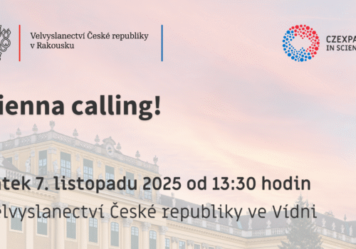 Pozvánka na setkání českých vědkyň a vědců žijících v Rakousku.